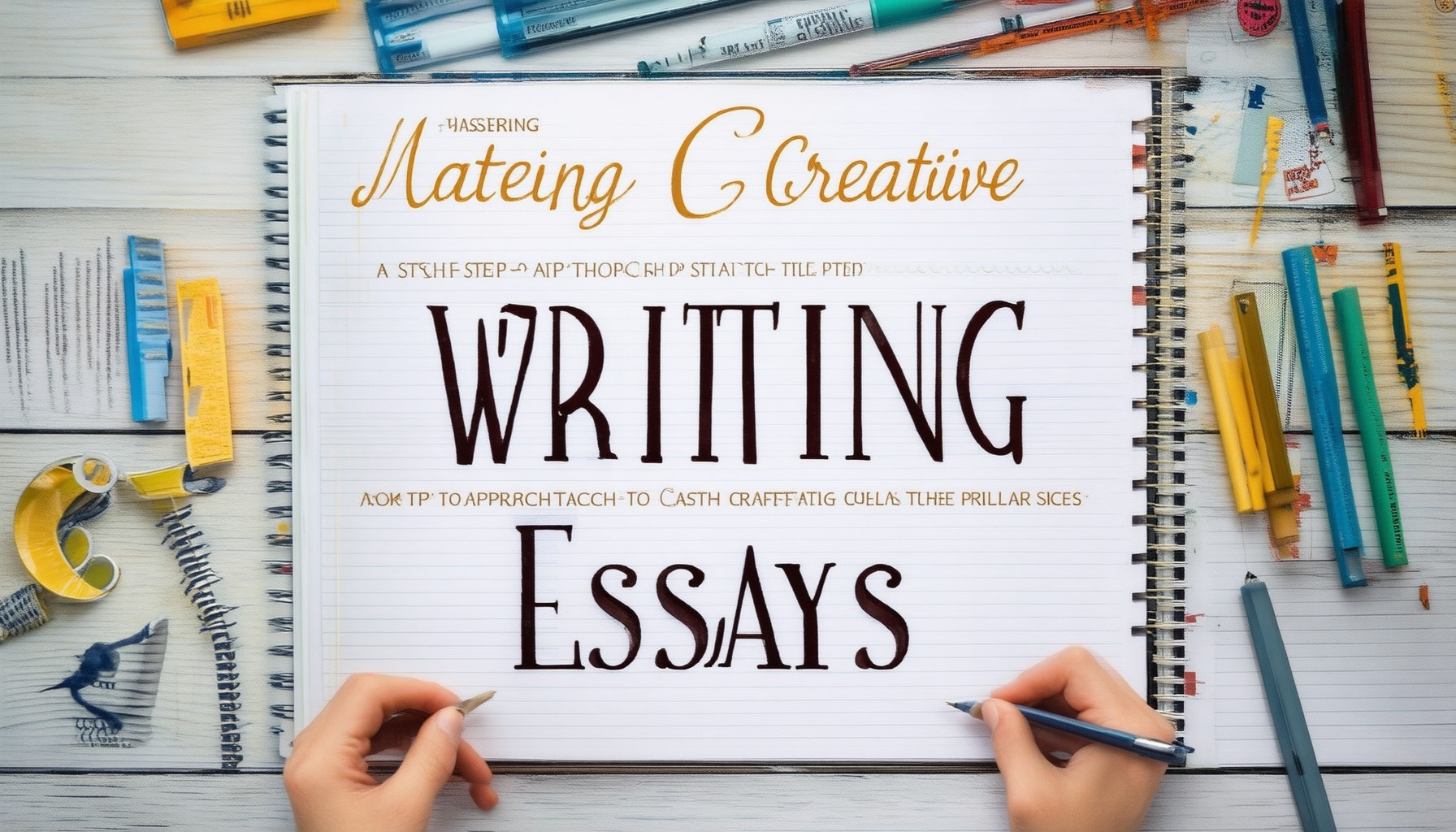 Mastering Creative Writing Essays: A Step-by-Step Approach to Crafting ...