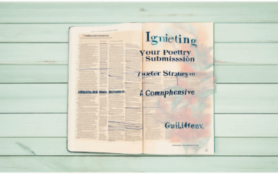 Igniting Your Poetry Submission Strategy: A Comprehensive Guide