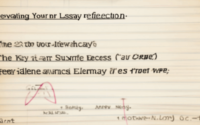Elevating Your Literary Essay Reflection: The Key Elements for Success