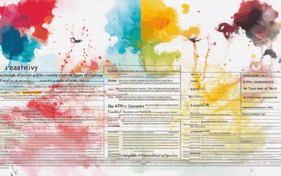 Unlocking Creativity: A Journey Through Four Types of Creative Expression